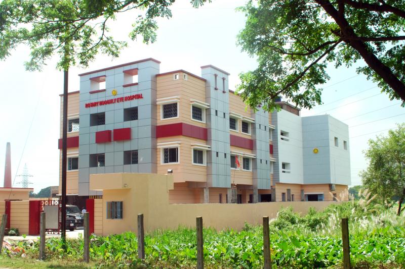 15,600 sq ft new Rotary Eye Hospital in Hooghly